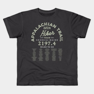 Appalachian Trail 2024 Tour Shirt Kids T-Shirt
